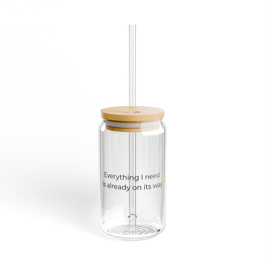 Inspirational 16oz Drinking Jar